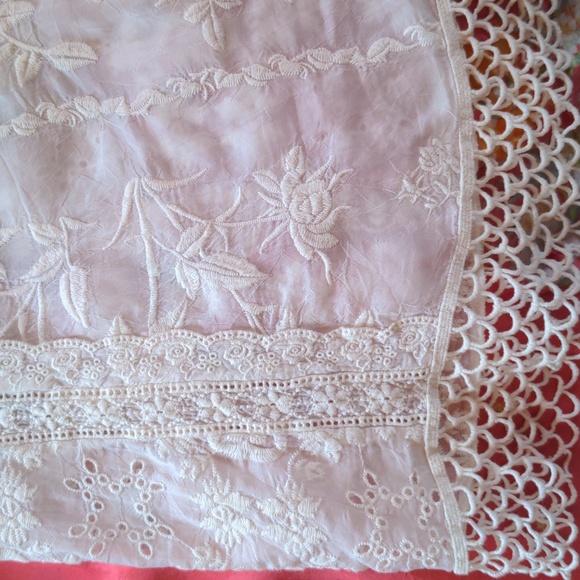 Johnny Was Quynn Tank in Off White Size M - Picture 5 of 7